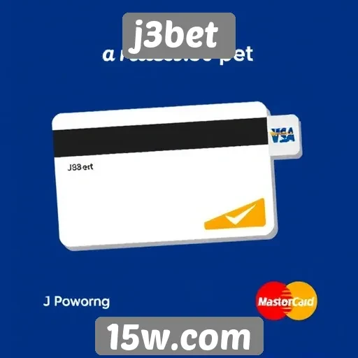 Métodos de pagamento aceitos no j3bet